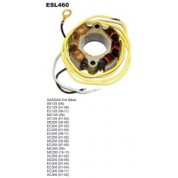 Electrosport, stator alternátoru se světly, GAS GAS 125/200/250/300 97-11