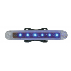 FAR, sada blinkrů LED (ALUMINIUM) (2ks.), černá barva