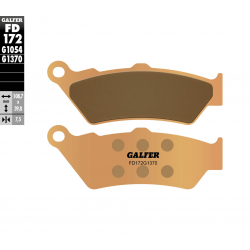 Galfer, brzdové desky KH209 Sintered (zlaté) Street, přední (Aprilia, BMW, DUCATI, KTM 690/990, VICTORY)