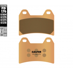 Galfer, brzdové desky KH244 Sintered (zlaté) Street (BREMBO)