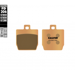 Galfer, brzdové desky KH268 (zlaté) Sintered