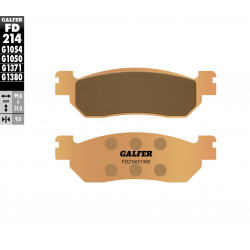 Galfer, brzdové desky KH275 Sintered (zlaté) skútr
