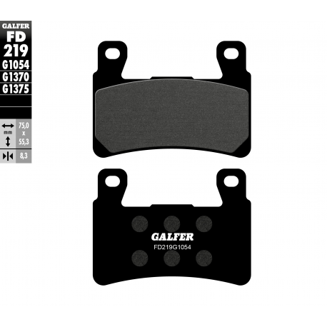 Galfer, brzdové desky KH265 / KH296