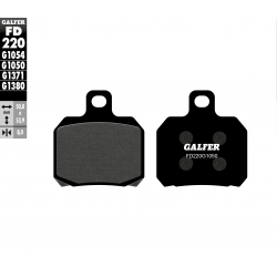 Galfer, brzdové desky KH266 (skútry) Yamaha/ MBK