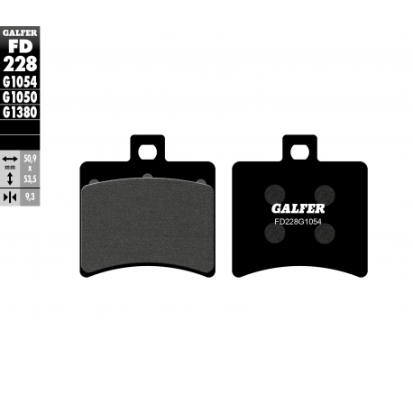 Galfer, brzdové desky KH298 (skútry)
