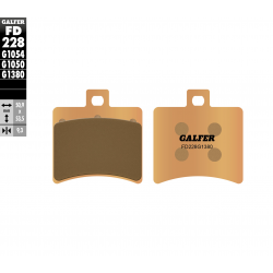 Galfer, brzdové desky KH298 Sintered (zlaté) skútr
