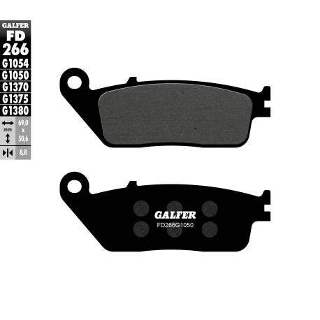 Galfer, brzdové desky KH226 / KH142 Semi Metal