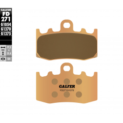 Galfer, brzdové desky KH335 Sintered (zlaté) Street BMW, přední (BMW R1100/1150/1200, K1200/1300)