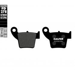 Galfer, brzdové desky KH346, zadní, Semi Metal, Honda CR/CRF '02-'20