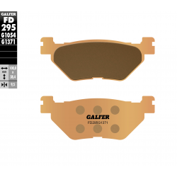 Galfer, brzdové desky KH319/2 Sintered (zlaté) Street, zadní ( Yamaha FJR/TDM900/XTZ1200/XVS950/XVS1300/XV1700 )