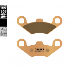 Galfer, brzdové desky KH159 Sintered (zlaté) ATV Polaris