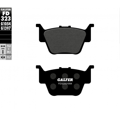 Galfer, brzdové desky KH373 ATV