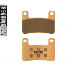 Galfer, brzdové desky KH379 Sintered (zlaté) Street, přední Kawasaki/Suzuki