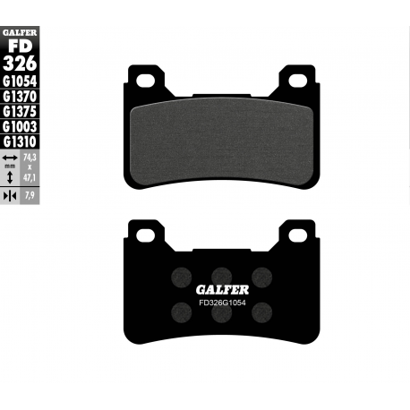 Galfer, brzdové desky KH390 Honda CBR 600/1000RR, přední