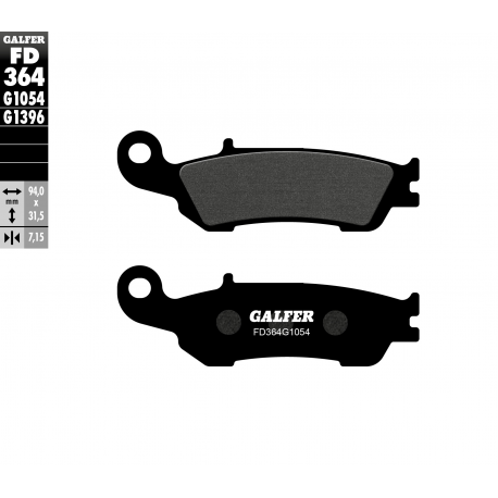 Galfer, brzdové desky KH450 Off-Road Yamaha YZ/YZF, přední '08-'19, WR250F '07-'19