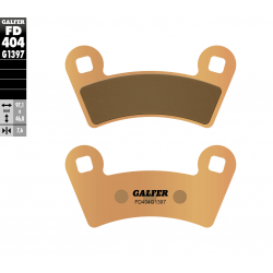 Galfer, brzdové desky KH456 Sintered (zlaté) ATV Polaris, přední