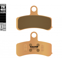 Galfer, brzdové desky KH457 Sintered (zlaté) Street HARLEY, přední