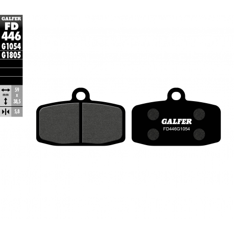 Galfer, brzdové desky KH612 KTM SX 85 12-13, přední