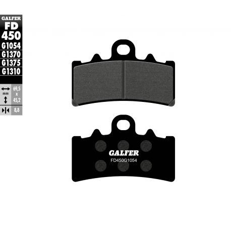 Galfer, brzdové desky KH606 DUKE 12/200/390 11-13, přední