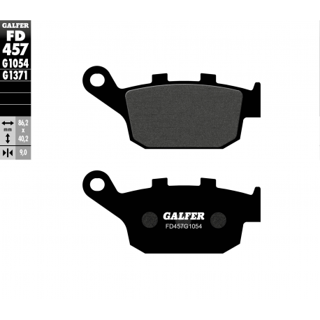 Galfer, brzdové desky KH496, zadní Honda CBR 250 10-13, Suzuki SVF 650 GLADIUS '09- , Z750/800/900