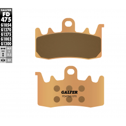 Galfer, brzdové desky KH630 Sintered (zlaté) Street, přední BMW / DUCATI / TRIUMPH