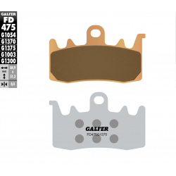Galfer, brzdové desky KH630 Sintered (zlaté) SPORT