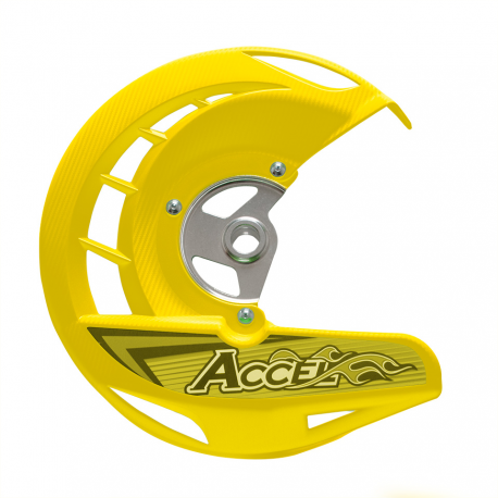 Accel, kryt předního kotouče, Suzuki RMZ 250 '07-'16, RMZ450 '05-'16, žlutá barva