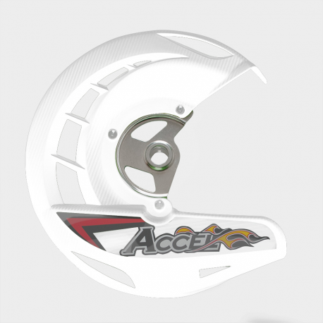 Accel, kryt předního kotouče, Yamaha YZ/YZF '14-'16 WRF '14-'16, bílá barva