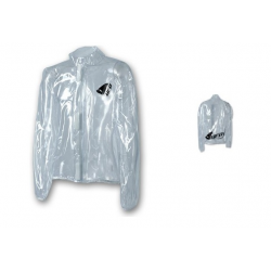 UFO, bunda do deště, čirá, velikost XXXL