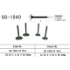Vesrah, sací ventil, Honda XR 250R '86-'95 (2ks na motor) (28,5X5,5X96,6 mm) (OEM: 14711-KK1-000) (1ks.)