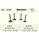 Vesrah, výfukový ventil, Honda XR 650R '00-'07, TRX 700XX '08-'16 (2ks na motor) (32,0X6,6X103,2 mm) (OEM: 14721-MBN-670) (1ks.)