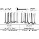 Vesrah, sací ventil, Kawasaki ZX 9RR '05-06' (ZX6002N1, N6F) (OEM: 12004-0016) (1ks.)