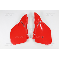 UFO, podsedlové tabulky, Honda CR 125 '87-88, CR 250 '87, CR 500 '87-88 červená barva (UFO RED)