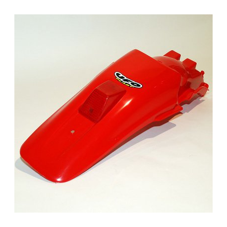 UFO, zadní blatník, Honda XR 650R '00-'07, se světlem, červená barva