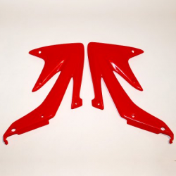 UFO, kryty chladičů, Honda CRF 450X '05-'07 červená barva