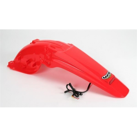 UFO, zadní blatník, Honda CRF 450X '05-'09 se světlem červená barva