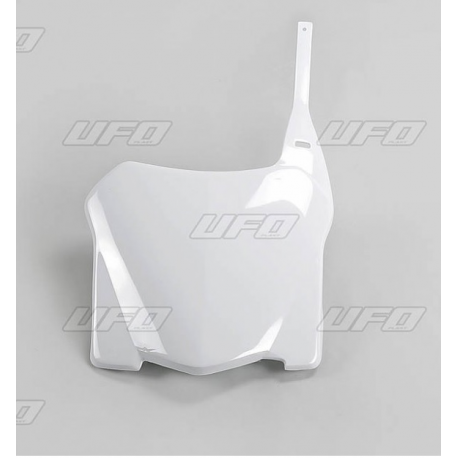 UFO, přední číslová tabulka, Honda CRF 250R '08-'09 bílá barva