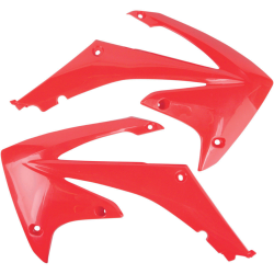 UFO, kryty chladičů, Honda CRF 450X '08-'16 červená barva