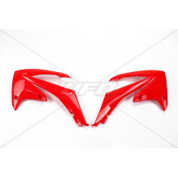 UFO, kryty chladičů, Honda CRF 450R '09-'12, CRF 250R '10-'13 červená barva