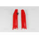 UFO, kryty přední vidlice, s pomocníkem startu, Honda CRF 250R 10-18, CRF 450R 09-12 červená barva