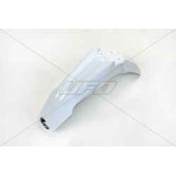 UFO, přední blatník, Honda CRF 250R '14-'17, CRF 450R '13-'16, bílá barva