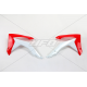 UFO, kryty chladičů, Honda CRF 250R '14-'17, CRF 450R '13-'16, barva OEM (bílá/červená)
