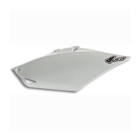 UFO, boční tabulka, Honda CRF 250R '14-'17, CRF 450R '13-'16, bílá barva