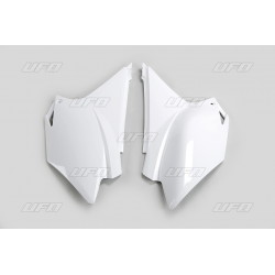 UFO, podsedlové tabulky, Honda CRF 230 '15-18 bílá barva