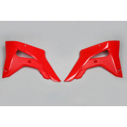 UFO, kryty chladičů, Honda CRF 250R '18, CRF 450RX '17-'18 červená barva
