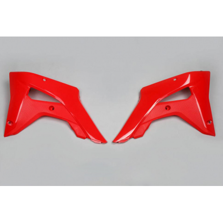 UFO, kryty chladičů, Honda CRF 250R '18, CRF 450RX '17-'18 červená barva