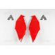 UFO, podsedlové tabulky, Honda CRF 250R '18-'20, CRF 450R/RX '17-'20 červená barva