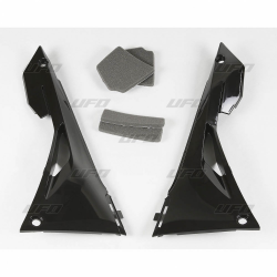 UFO, kryty airboxu, Honda CRF 250R-RX 18-19, CRF 450R-RX 17-19 ČERNÁ BARVA