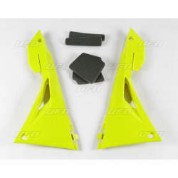 UFO, kryty airboxu, Honda CRF 250R-RX 18-19, CRF 450R-RX 17-19 ŽLUTÁ FLUO BARVA