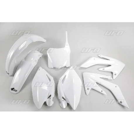 UFO, sada plastů, Honda CRF 250R '08-'09 bílá barva HO112BE041